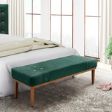 Recamier Genova Veludo Verde