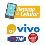 Recarga Celular Crédito Online Tim Oi Claro Vivo De R 20 00