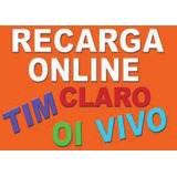 Recarga De Celular Online Tim Claro Vivo Crédito R 30 00
