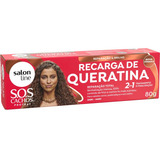 Recarga Queratina Salon Line Sos Cachos Reparação Total 80g