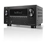 Receiver Denon AVR X3800H Dolby Atmos 9 4 Canais 8k 120v