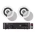 Receiver P\smart  Ht400 Optical Bt,usb + 2 Arandelas 50w Rms