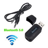 Receptor Adaptador Bluetooth V5 0 Usb p2 Ouvir Musica Carro