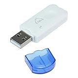 Receptor Áudio Bluetooth Veicular USB Estéreo Plug PLay Com Microfone