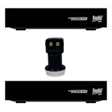 Receptor Bedin Bs9900s + Lnb Banda Ku Duplo Universal