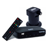 Receptor Bedinsat 9900s Nova Parabólica Sat Hd lnbf Simples