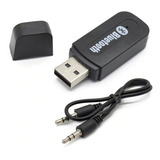 Receptor Bluetooth Usb Áudio Stereo Transmissor P2 Músicas