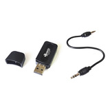 Receptor Bluetooth Usb P2 Áudio Stereo Transmissor