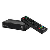 Receptor Conversor Tv Digital Gravador Hdtv Intelbras Cd730 Cor Preto 110-220