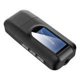 Receptor De Áudio Usb Bluetooth Adaptador De Transmissor Se