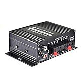 Receptor De Musica,eryue 400w Dc12v Bt Amplificador Hifi Car Stereo Music Receiver Fm Mp3 Amplificador De Potência