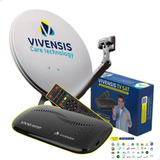Receptor De Tv Vivensis Vx10 Sat Hd Antena Banda Ku Lnbf