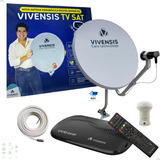 Receptor De Tv Vivensis Vx10 Sat Hd   Antena Banda Ku   Lnbf