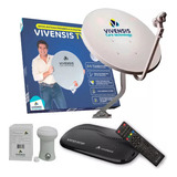 Receptor De Tv Vivensis Vx10 Sat Hd Antena Banda Ku Lnbf