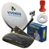 Receptor De Tv Vivensis Vx10 Sat Hd   Antena Banda Ku   Lnbf