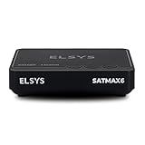 Receptor Digital De TV Via Satélite Full HD Com Gravador Bivolt Entrada USB Fotos Músicas E Vídeos Elsys ETRS72 Satmax 6