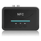 Receptor Transmissor Áudio Usb Bluetooth 5 0 Nfc C P2 Rca E