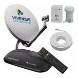 Receptor Vivensis Vx10 Nova Parabólica Cabo