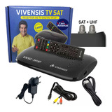 Receptor Vivensis Vx10 Plus Parabólica Ku Uhf Terrestre