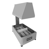 Rechaud Conservador De Frituras Batata Frita 2 Cubas Inox