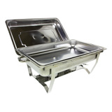 Rechaud Inox 9 Litros 1 1 Panelas Banho Maria 1 Cuba Buffet