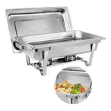 Rechaud Inox Retangular 9