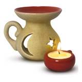 Rechaud Vermelho Aromatizador De
