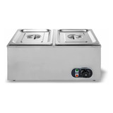 Rechaud Zepper Zprc02e Buffet 2 Cubas Elétrico 1 2 220v