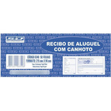 Recibo Aluguel Com Canhoto 50 Folhas C 20 Blocos S Domingos