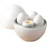 Recipiente Para Cozinhar Ovos Microondas Prático E Saudável