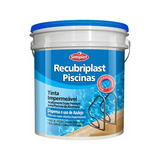 Recubriplast Tinta Impermeável P Piscina Alvenaria 3 6l Azul