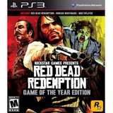 Red Dead Redemption Edição Jogo Do Ano Ps3 Fisico Usado