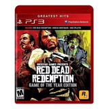 Red Dead Redemption Game Of The Year Edition Ps3 (completo)