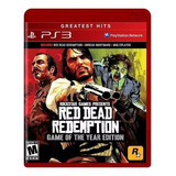 Red Dead Redemption Game Of The Year Edition Ps3 (completo)