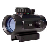 Red Dot Caça Airsoft 1x40 Trilho 11mm E 20mm