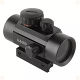 Red Dot Luneta Carabina Espingarda Trilho 11 20 Airsoft