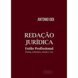 Redação Juridica Estilo Profissional De Antonio Gidi Editora Juspodivm