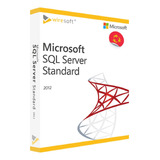 Rede chave Licença Key Sql Server 2012 Standard 05 Cal Orig