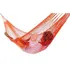 Rede De Descanso Dormir Nylon Tarrafa Camping Resistente Cor Laranja