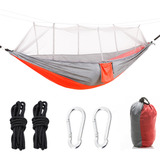 Rede De Dormir Casal Com Mosquiteiro Descanso Nylon Camping Rede Com Mosquiteiro
