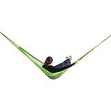 Rede De Dormir E Descanso Camping Nylon Impermeável Verde Limão