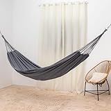 Rede De Dormir Jeans Life Basic Cinza Neblina