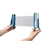 Rede De Tênis De Mesa Portátil Retrátil JOOLA E Conjunto De Postes Comprimento Ajustável Joque Ping Pong Em Qualquer Lugar Azul Pequeno