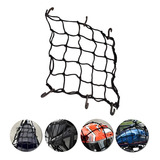 Rede Elástica Aranha Redinha Moto Capacete Bagageiro Baú 