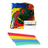 Rede P/pula Pula De 4.60mts C/2mts De Altura+12 Isot+brinde