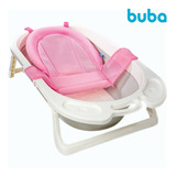 Rede Proteção Para Banheira Segurança Do Bebê 12755   Buba Cor Rosa