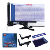 Rede Tenis Mesa Ping Pong Dhs Profissional Suporte Alicate