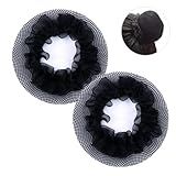Redinha De Cabelo Redinha Para Coque De Ballet Uso Adulto E Infantil Preta 
