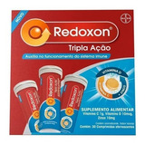 Redoxon Tripla Ação Vitamina C zinco Efervescentes Envio 24h