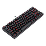 Redragon Kumara Single Color Preto Switch Azul